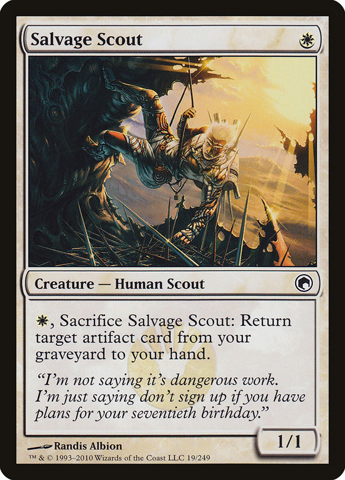 Salvage Scout [Scars of Mirrodin] | Game Grid - Logan