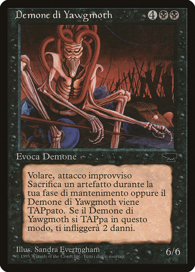 Yawgmoth Demon (Italian) [Rinascimento] | Game Grid - Logan