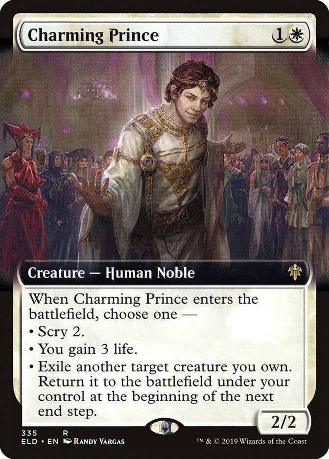 Charming Prince (Extended Art) [Throne of Eldraine] | Game Grid - Logan