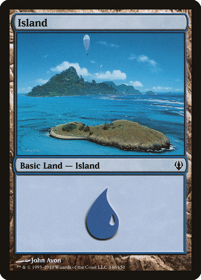 Island (140) [Archenemy] | Game Grid - Logan