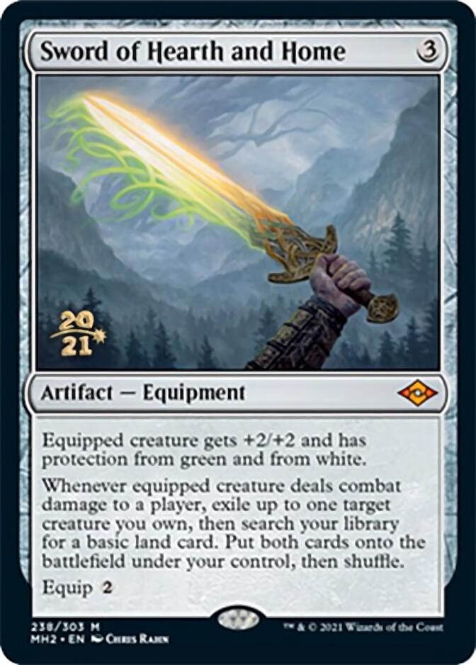 Sword of Hearth and Home [Modern Horizons 2 Prerelease Promos] | Game Grid - Logan