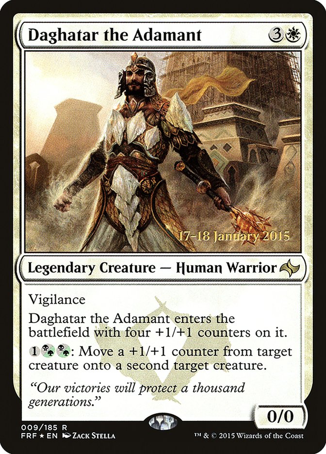 Daghatar the Adamant [Fate Reforged Prerelease Promos] | Game Grid - Logan