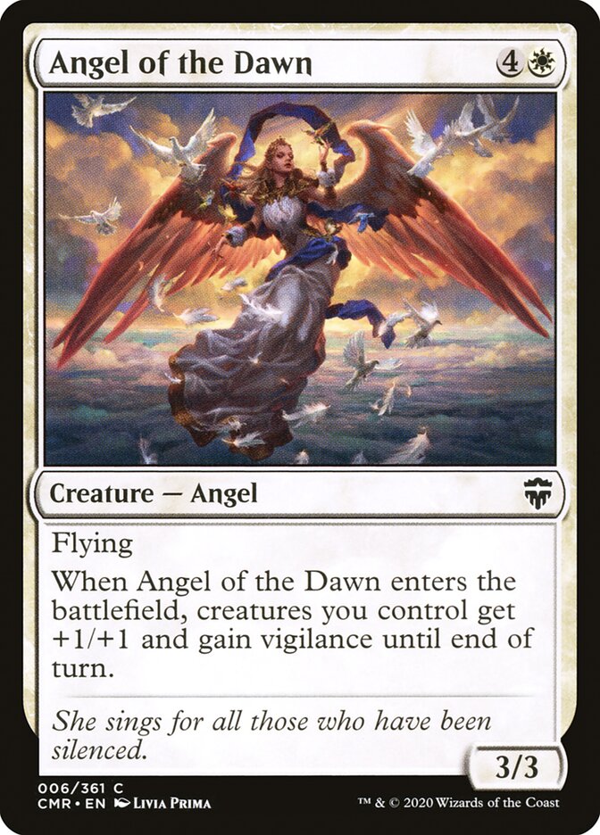 Angel of the Dawn [Commander Legends] | Game Grid - Logan