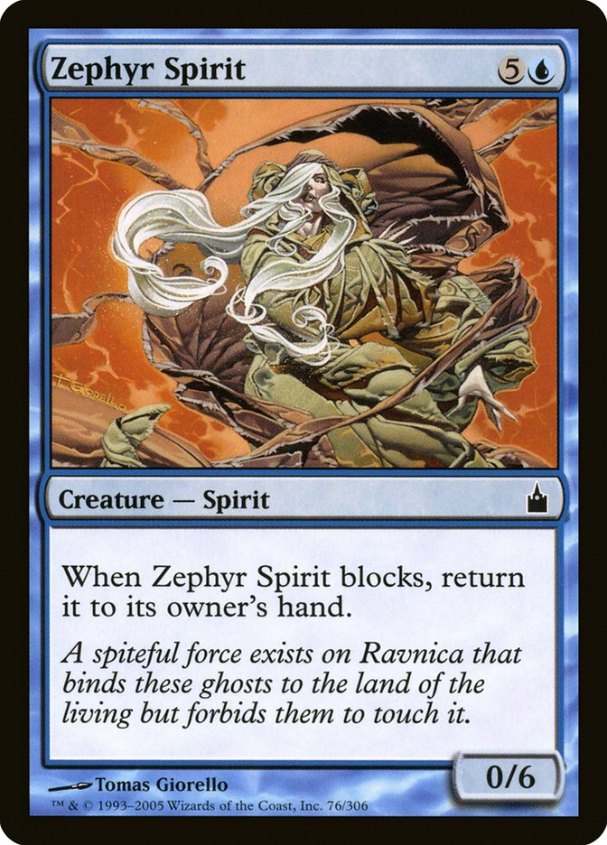 Zephyr Spirit [Ravnica: City of Guilds] | Game Grid - Logan