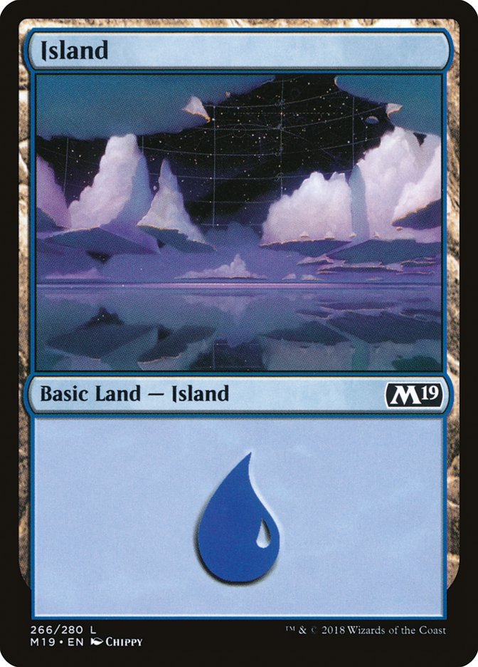 Island (266) [Core Set 2019] | Game Grid - Logan