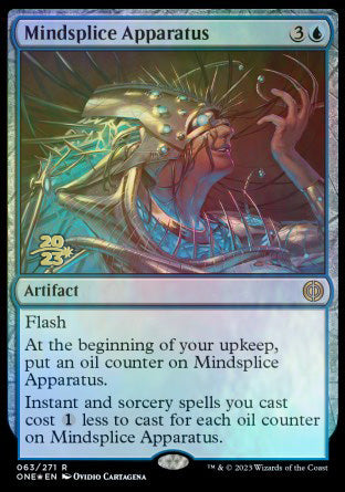 Mindsplice Apparatus [Phyrexia: All Will Be One Prerelease Promos] | Game Grid - Logan