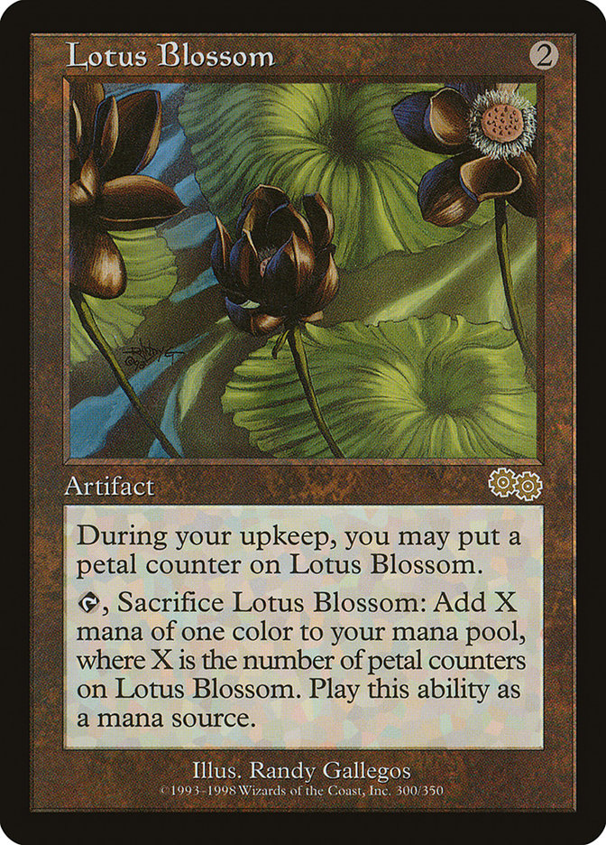 Lotus Blossom [Urza's Saga] | Game Grid - Logan