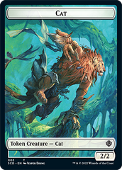 Insect // Cat Double-Sided Token [Starter Commander Decks] | Game Grid - Logan