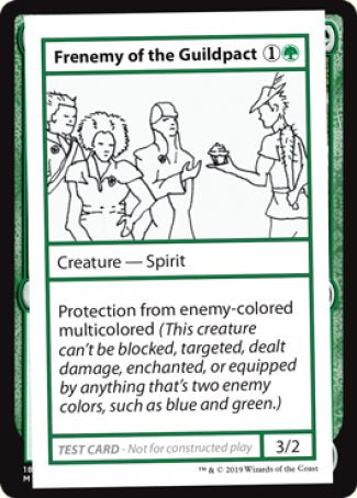 Frenemy of the Guildpact (2021 Edition) [Mystery Booster Playtest Cards] | Game Grid - Logan