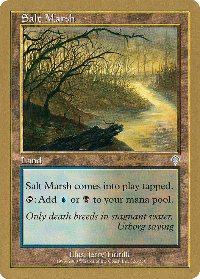 Salt Marsh (Antoine Ruel) [World Championship Decks 2001] | Game Grid - Logan