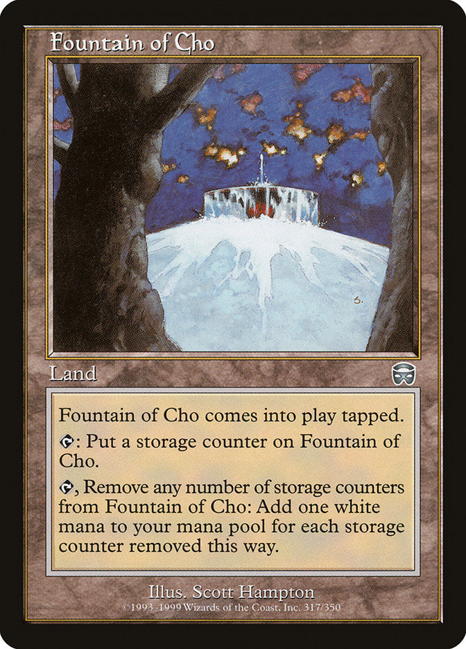 Fountain of Cho [Mercadian Masques] | Game Grid - Logan