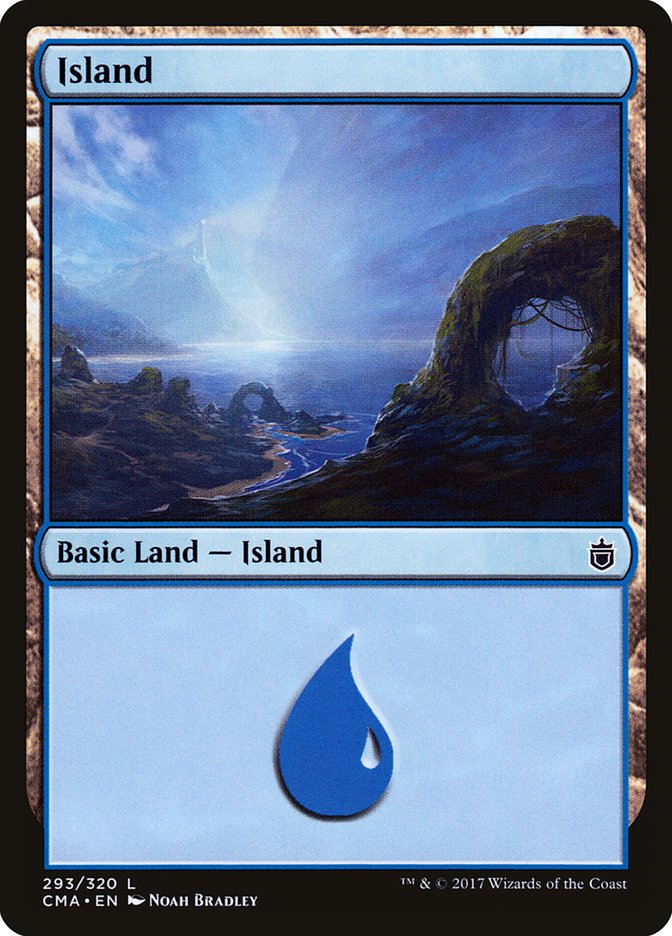 Island (293) [Commander Anthology] | Game Grid - Logan