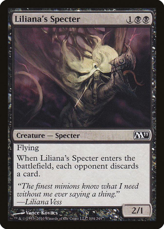 Liliana's Specter [Magic 2011] | Game Grid - Logan