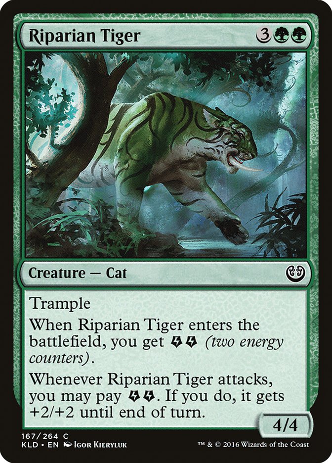 Riparian Tiger [Kaladesh] | Game Grid - Logan