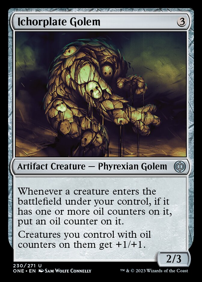 Ichorplate Golem [Phyrexia: All Will Be One] | Game Grid - Logan