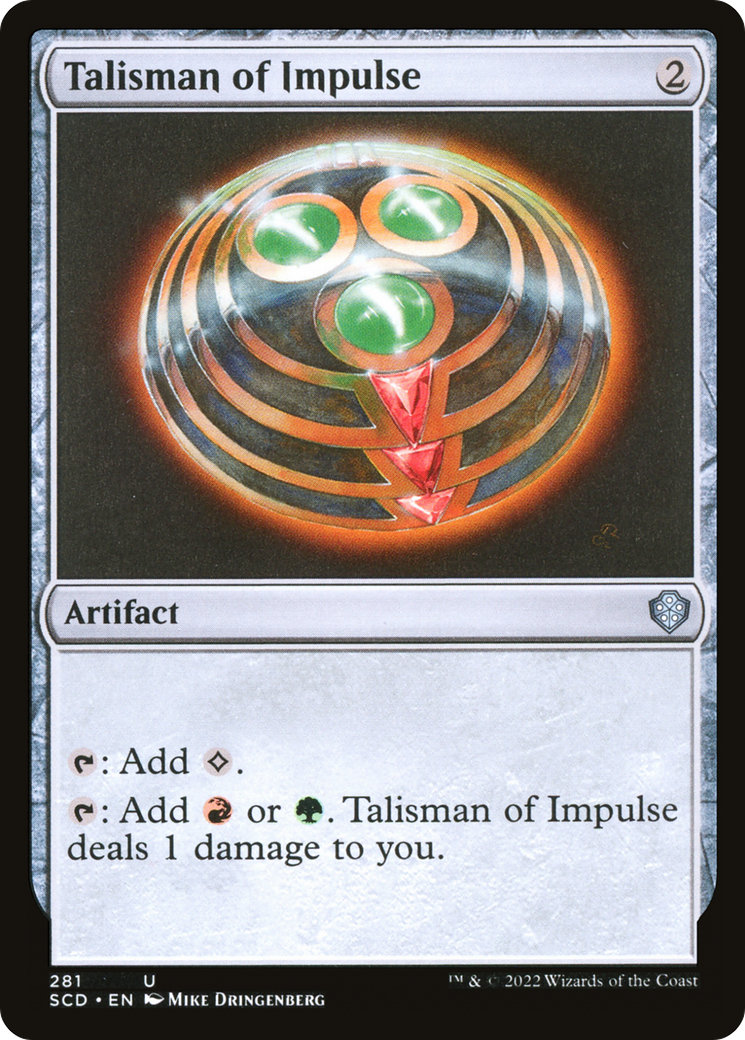 Talisman of Impulse [Starter Commander Decks] | Game Grid - Logan