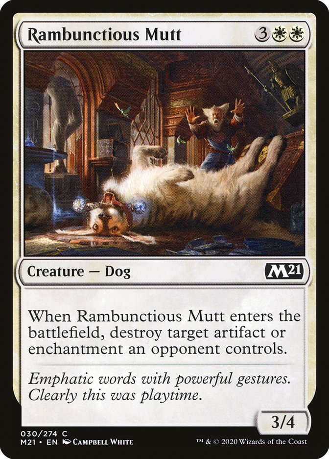 Rambunctious Mutt [Core Set 2021] | Game Grid - Logan