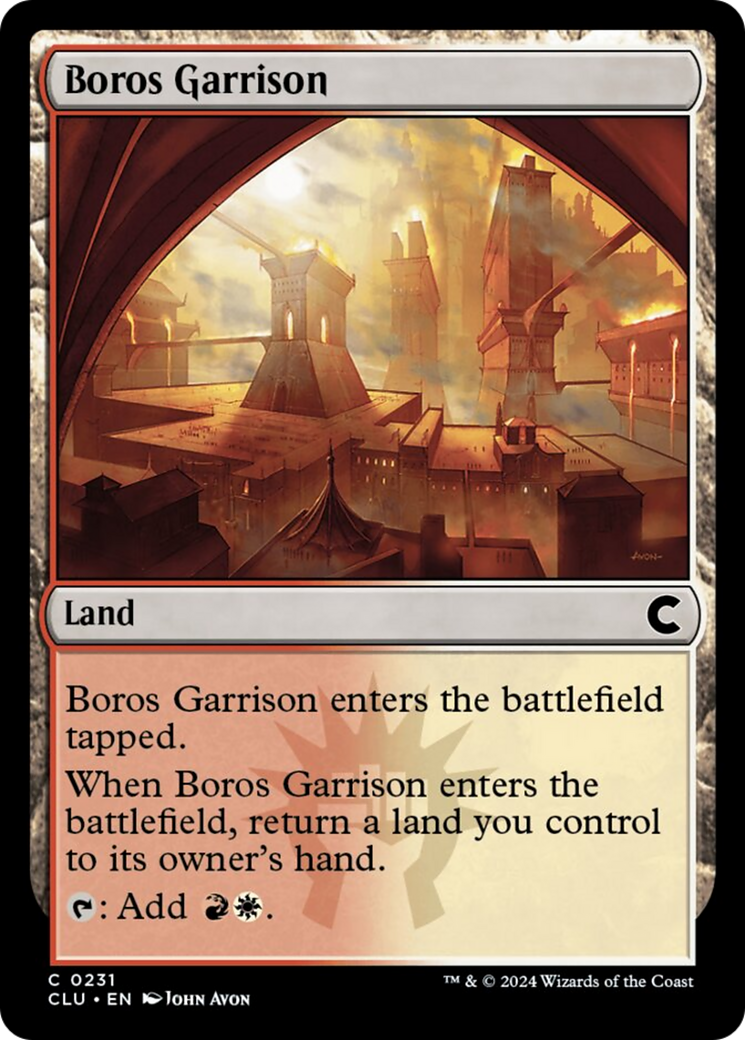 Boros Garrison [Ravnica: Clue Edition] | Game Grid - Logan