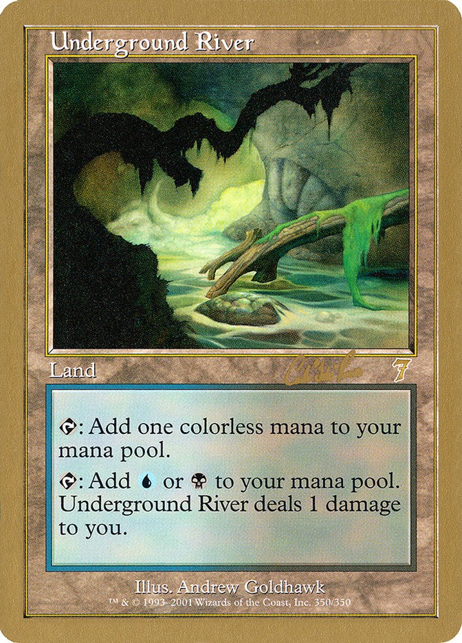 Underground River (Carlos Romao) [World Championship Decks 2002] | Game Grid - Logan