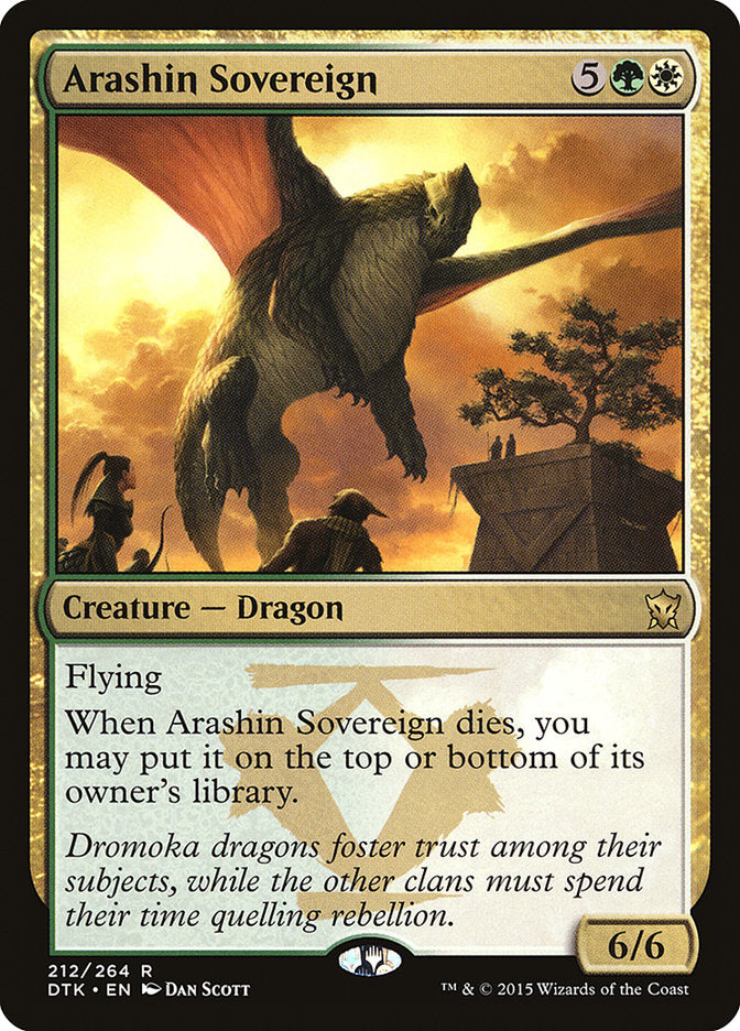 Arashin Sovereign [Dragons of Tarkir] | Game Grid - Logan