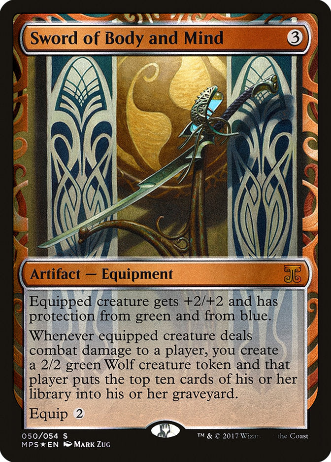 Sword of Body and Mind [Kaladesh Inventions] | Game Grid - Logan