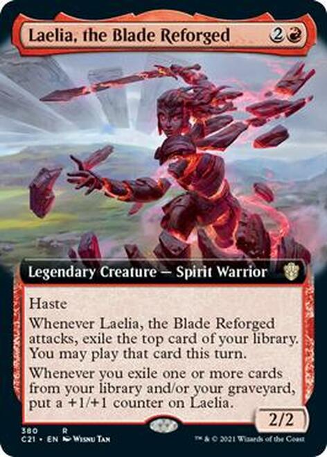 Laelia, the Blade Reforged (Extended Art) [Commander 2021] | Game Grid - Logan