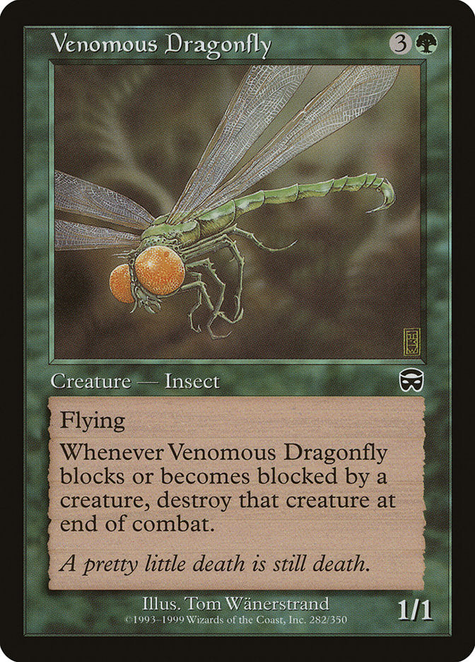 Venomous Dragonfly [Mercadian Masques] | Game Grid - Logan