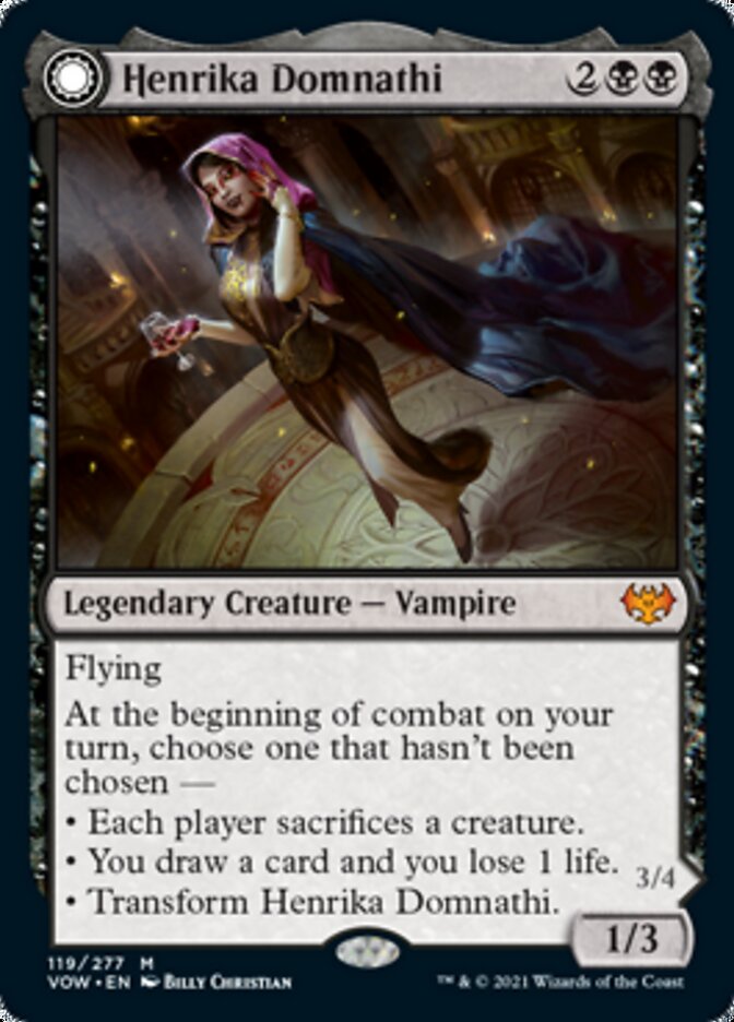 Henrika Domnathi // Henrika, Infernal Seer [Innistrad: Crimson Vow] | Game Grid - Logan