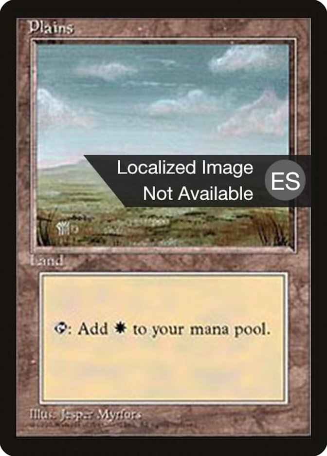 Plains (C) [Fourth Edition (Foreign Black Border)] | Game Grid - Logan