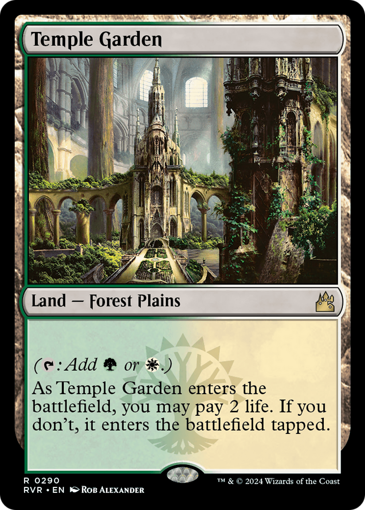 Temple Garden [Ravnica Remastered] | Game Grid - Logan