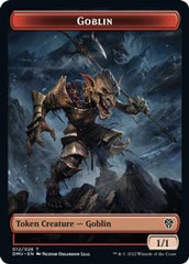 Zombie Knight // Goblin Double-Sided Token [Dominaria United Commander Tokens] | Game Grid - Logan