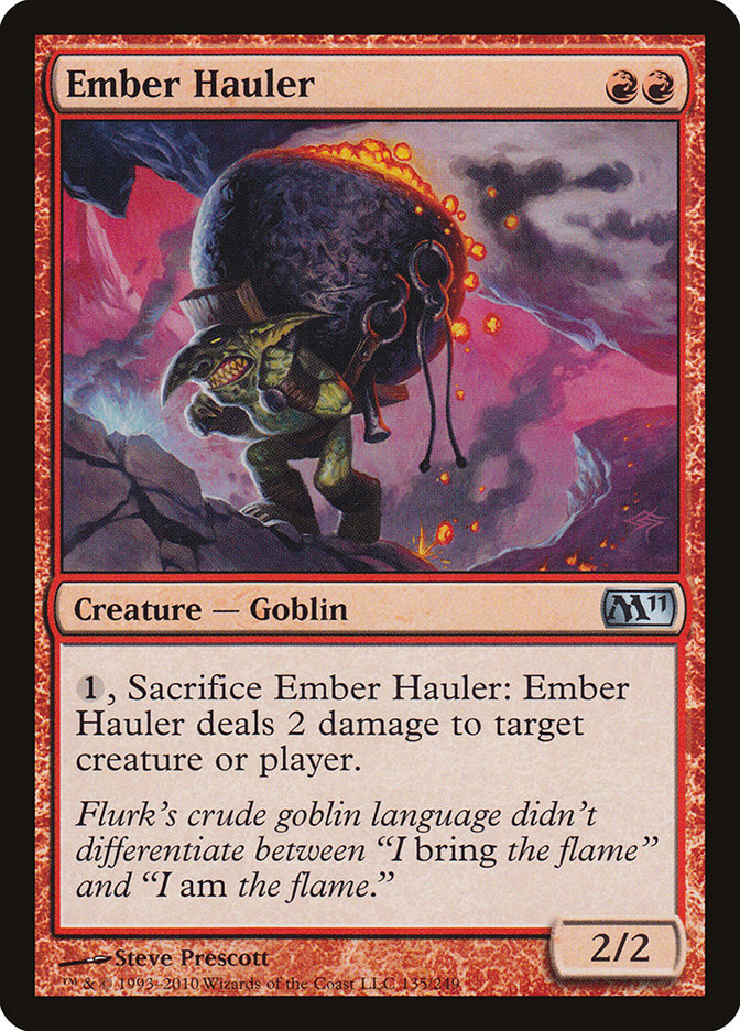 Ember Hauler [Magic 2011] | Game Grid - Logan