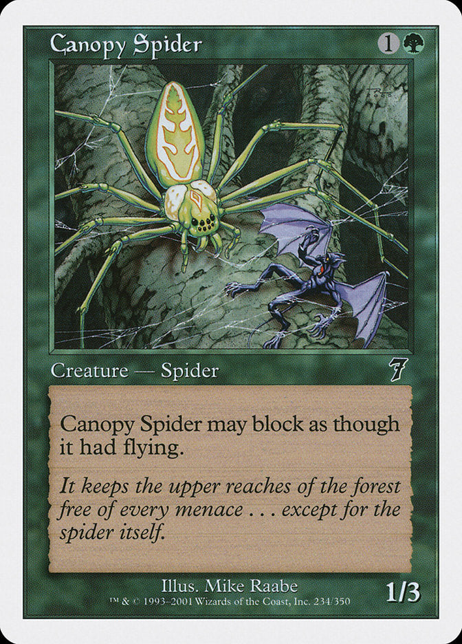 Canopy Spider [Seventh Edition] | Game Grid - Logan