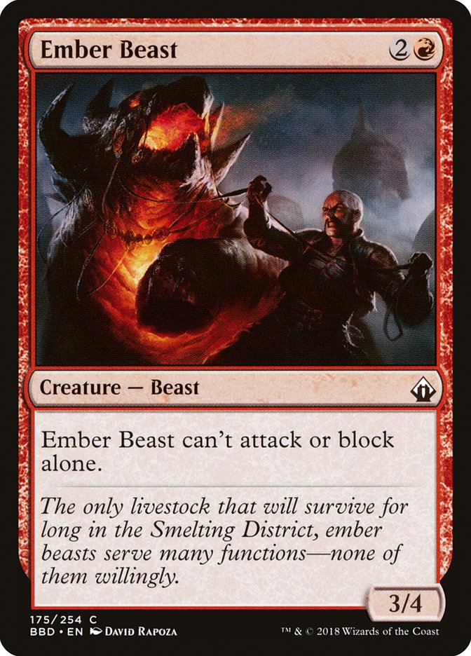 Ember Beast [Battlebond] | Game Grid - Logan