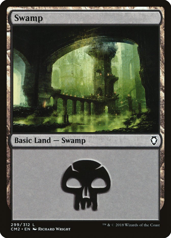 Swamp (299) [Commander Anthology Volume II] | Game Grid - Logan