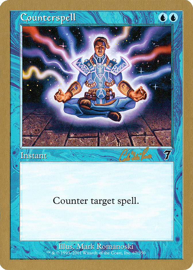 Counterspell (Carlos Romao) [World Championship Decks 2002] | Game Grid - Logan