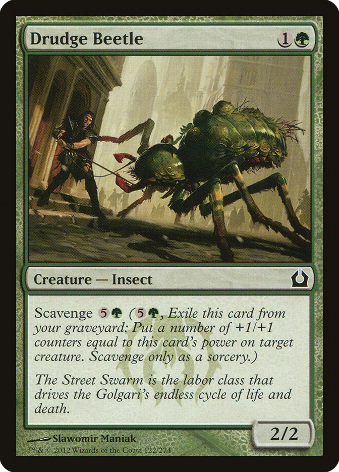 Drudge Beetle [Return to Ravnica] | Game Grid - Logan