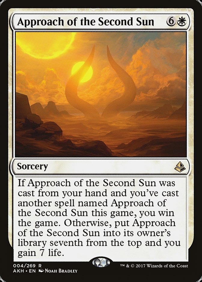 Approach of the Second Sun [Amonkhet] | Game Grid - Logan