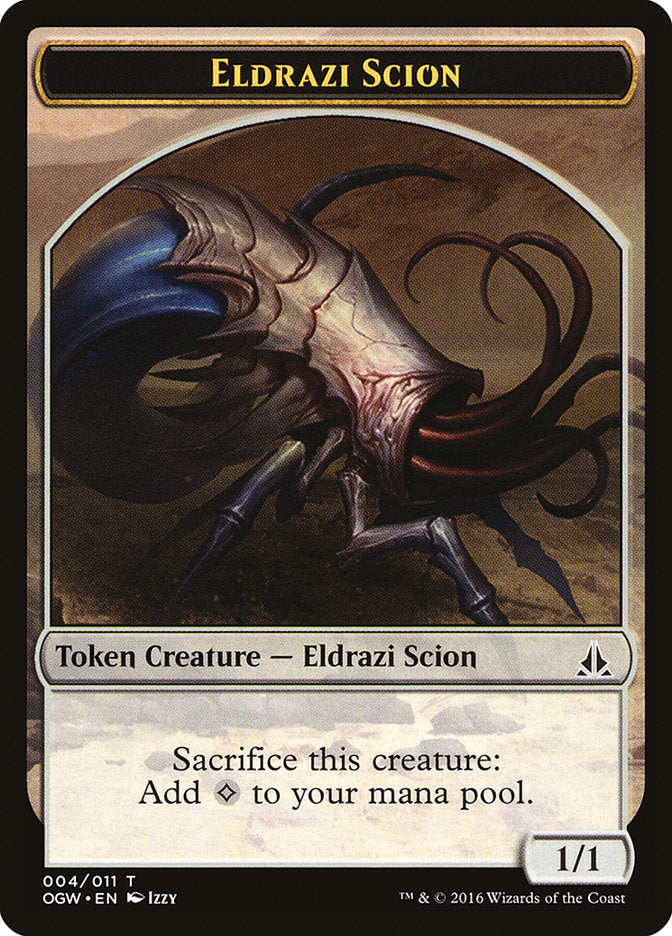 Eldrazi Scion Token (004/011) [Oath of the Gatewatch Tokens] | Game Grid - Logan