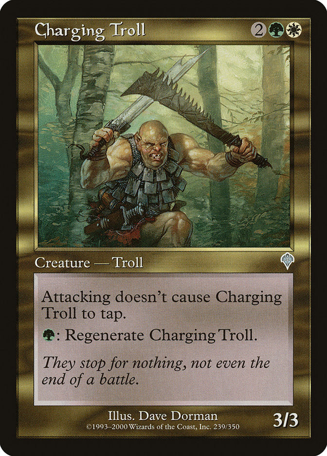 Charging Troll [Invasion] | Game Grid - Logan