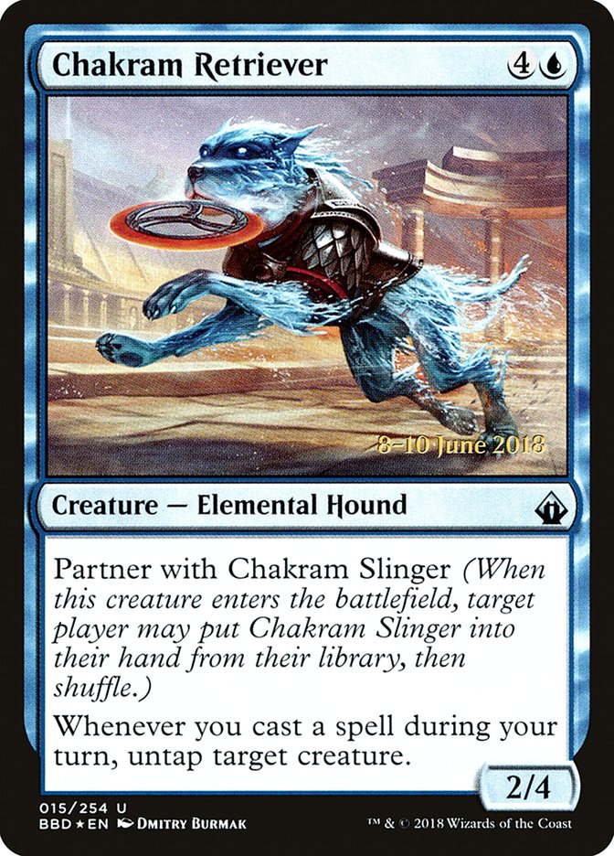 Chakram Retriever (Prerelease) [Battlebond Promos] | Game Grid - Logan