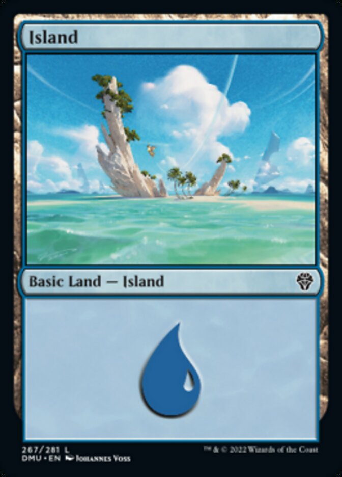 Island (267) [Dominaria United] | Game Grid - Logan