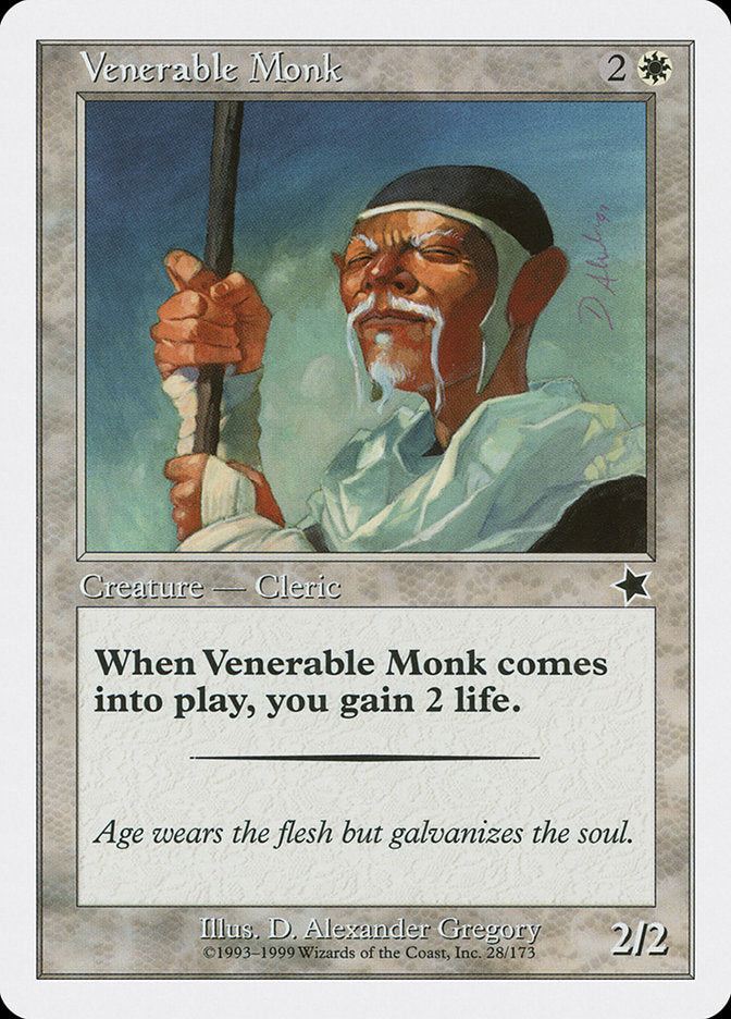 Venerable Monk [Starter 1999] | Game Grid - Logan