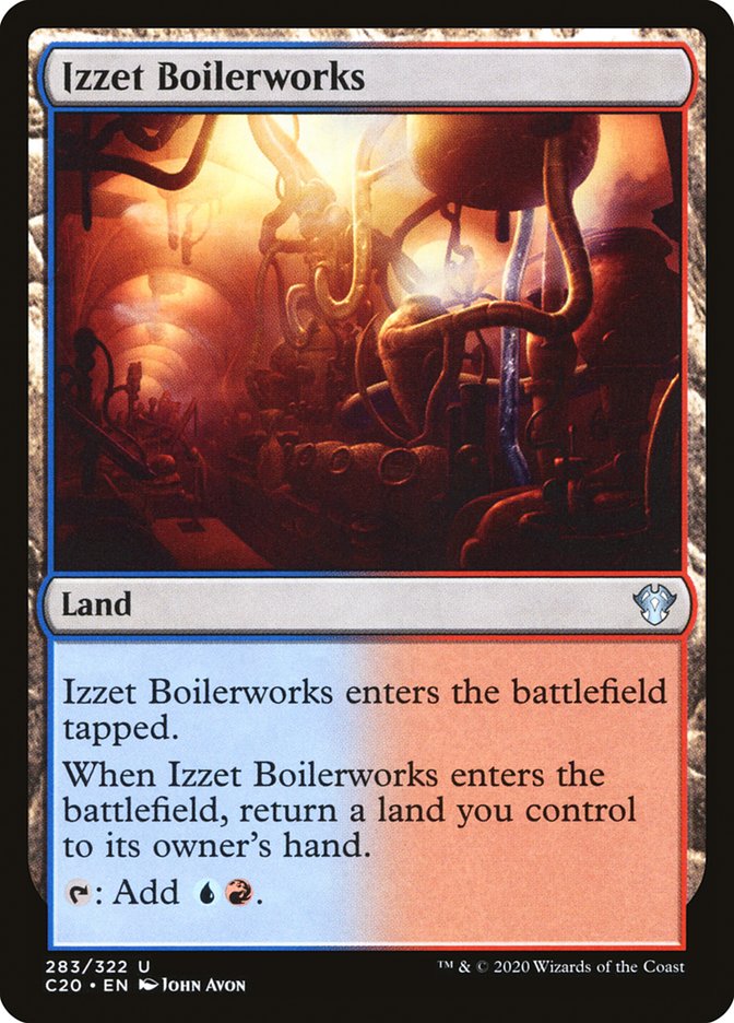 Izzet Boilerworks [Commander 2020] | Game Grid - Logan