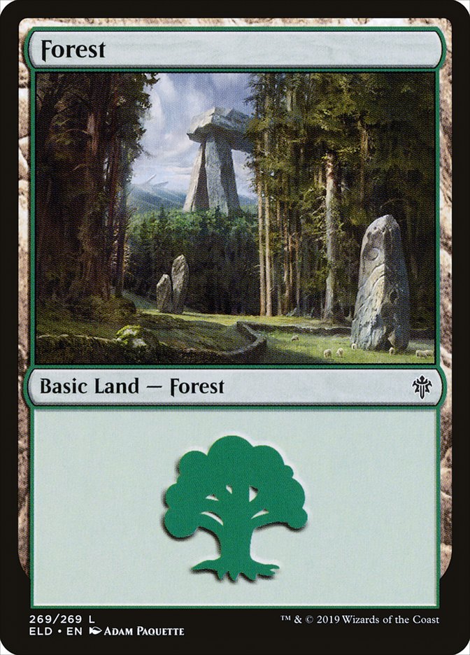 Forest (269) [Throne of Eldraine] | Game Grid - Logan