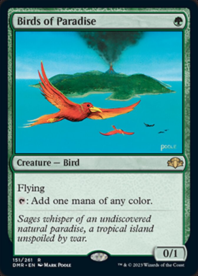 Birds of Paradise [Dominaria Remastered] | Game Grid - Logan