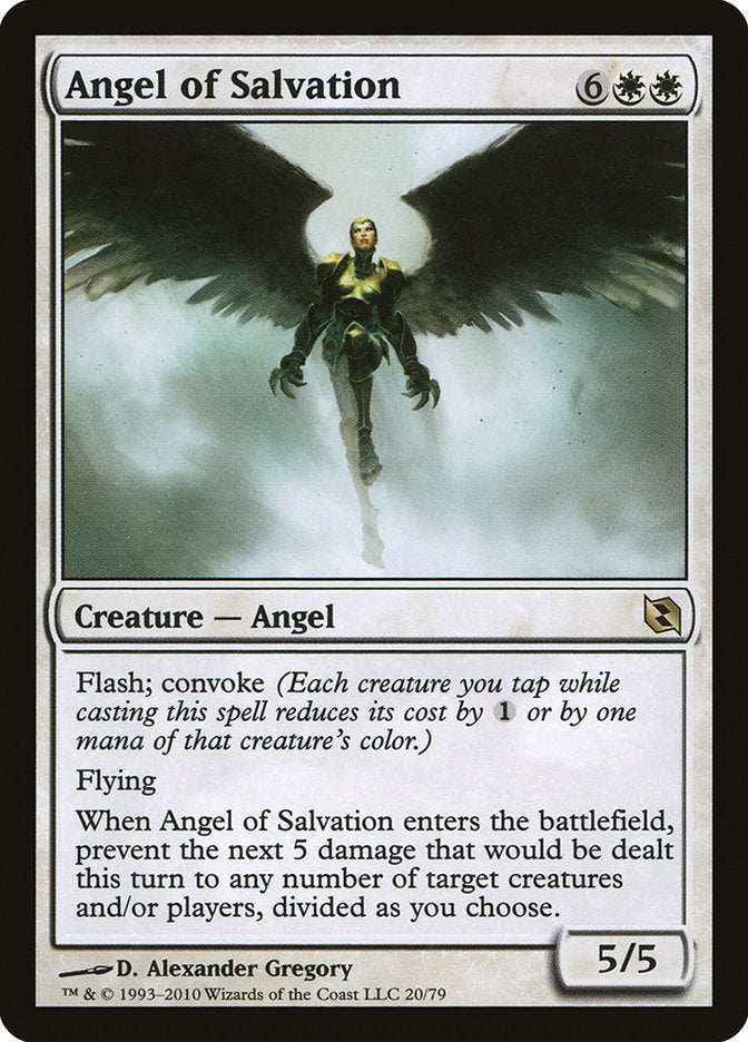 Angel of Salvation [Duel Decks: Elspeth vs. Tezzeret] | Game Grid - Logan