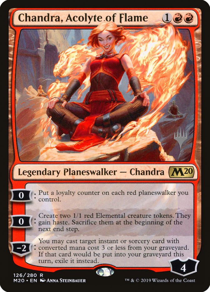 Chandra, Acolyte of Flame (Promo Pack) [Core Set 2020 Promos] | Game Grid - Logan