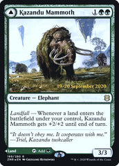 Kazandu Mammoth // Kazandu Valley [Zendikar Rising Prerelease Promos] | Game Grid - Logan