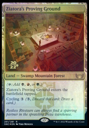 Ziatora's Proving Ground [Streets of New Capenna Prerelease Promos] | Game Grid - Logan